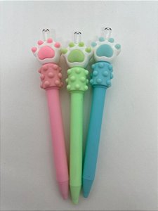 Caneta Massagem Patinhas, 0.7 mm - Importada