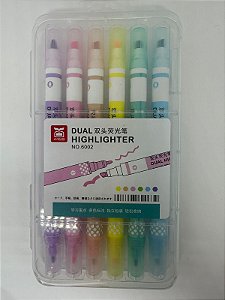 Marca Texto - 2 pontas - Importada