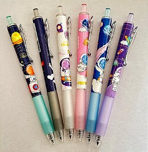 Lápis Infinito Retrátil Astronauta, com clip de metal - Importada