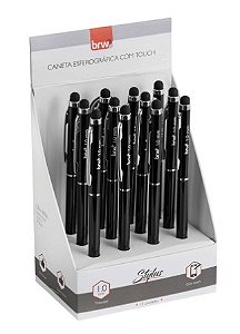 Caneta Esferográfica com Touch, 1.0mm - BRW