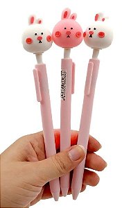 Caneta Cute Emborrachada 0.5 mm Coelho