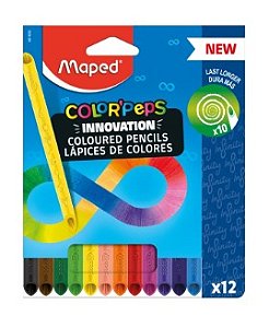 Lápis de cor Infinity 12 cores