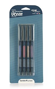 Blister caneta esferográfica ocean