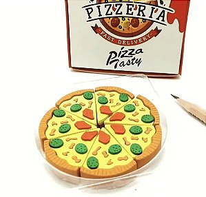 Borracha caixa de pizza