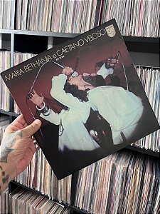 LP - MARIA BETHANIA E CAETANO VELOSO - AO VIVO