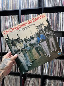 LP - OS ORIGINAIS DO SAMBA - A MALANDRAGEM ENTRO EM GREVE