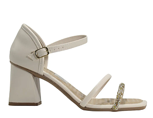 Sandalias Calçados Femininos Sandalia Fem Salto Medio Mississipi Q7303