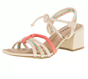 Sandalias Calçados Femininos Sandalia Fem Salto Medio Dakota Y0552