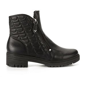 Bota Fem Mississipi Cano Curto Mi842 Preto