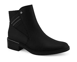 Bota Fem Comfortflex Cano Curto 2369301 Preto