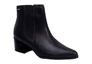Bota Fem Bottero Cano Curto Salto Baixo 349304 Preto