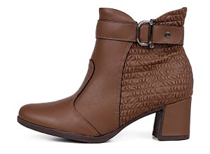 Bota Cano Curto Calçados Femininos Piccadilly Bota Fem Cano Curto Salto Baixo 654035