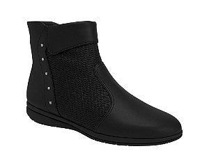 Bota Fem Piccadilly Cano Curto 261028 Preto