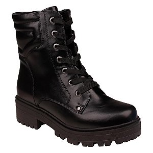Bota Fem Mooncity 72234 Preto