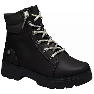 Bota  Calçados Infantis Pink Cats Coturno Inf Fem Cano Curto V3982