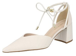 Sapato Casual Calçados Femininos Luz Da Lua Sapato Fem Salto Baixo 60330012