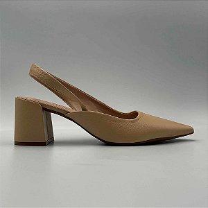 Sapatos Calçados Femininos Luz Da Lua Sapato Fem Salto Medio 60330002