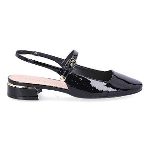 Sapatos Calçados Femininos Luz Da Lua Sapato Fem Salto Baixo 80510001