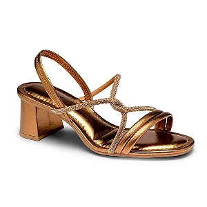 Sandalias Calçados Femininos Dakota Sandalia Fem Salto Medio Y7912