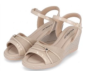 Sandalias Calçados Femininos Piccadilly Sandalia Fem Salto Baixo 408232