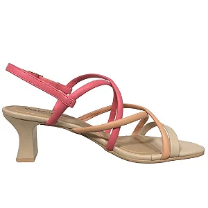 Sandalias Calçados Femininos Comfortflex Sandalia Fem Salto Baixo 2259402