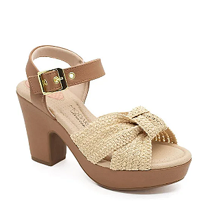 Sandalias Calçados Femininos Modare Sandalia Fem Salto Medio 7165104