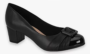 Sapatos Femininos Beira Rio Salto Baixo 4777489 Preto