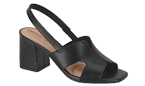 Sandalias Calçados Femininos Beira Rio Sandalia Fem Salto Medio 8436231