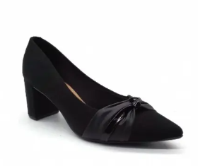 Sapatos Femininos Beira Rio Salto Medio 4241223 Preto