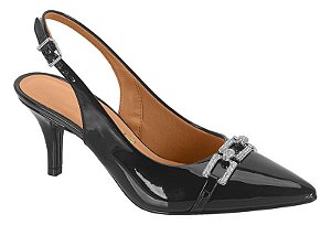 Sapato Fem Vizzano Salto Baixo 11851131 Preto