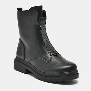 Bota Fem Via Marte Cano Curto 245002 Preto