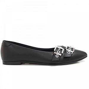 Sapatilha Fem Moleca 5821102 Preto