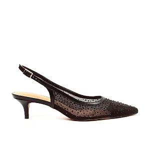 Sapato Fem Cecconello Salto Baixo 2629008 Preto