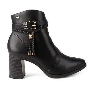 Dakota Bota Fem Cano Curto Salto Medio Da781 Vertuo Preto