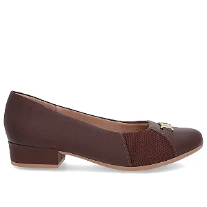 Sapato Fem Usaflex  Uf0400 Pinhao