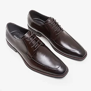 Democrata Sapato Masc 495101 Mahogany