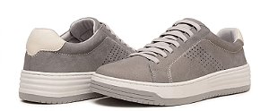 Free Way Sapatenis Masc Loud10 Nobuck Cinza