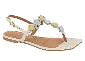 Vizzano Sandalia Fem 6513210 Branco Off