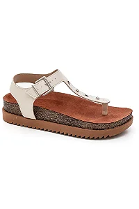 Moleca Sandalia Fem 5500114 Branco Off