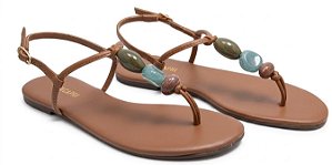 Anacapri Sandalia Fem C3029400270004 Cuoio