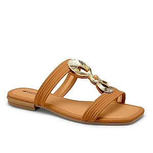 Mississipi Rasteira Fem Mf011 Linz Camel