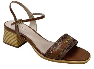 Luz Da Lua Sandalia Fem Salto Baixo 80680006 Atacama