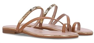Rasteira Fem Luz Da Lua 54870067 Saara Amendoa