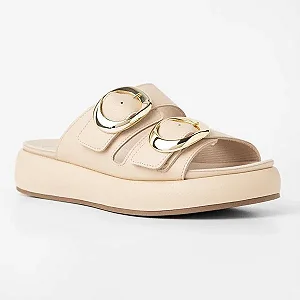 Piccadilly Tamanco Fem 459022 Bege
