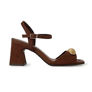 Piccadilly Sandalia Fem Salto Baixo 626053 Pinhao