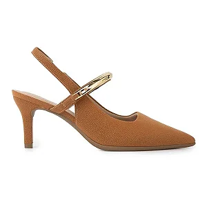 Piccadilly Sapato Fem Salto Medio 772001 Mascavo