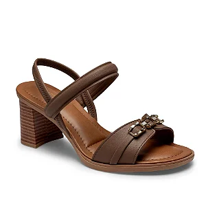 Mississipi Sandalia Fem Salto Baixo Mf761 Rives Titanium