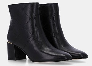 Luz Da Lua Bota Fem Cano Curto Salto Medio 80740009 Preto
