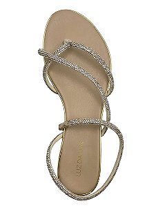 Luz Da Lua Sandalia Fem 54870075 Strass
