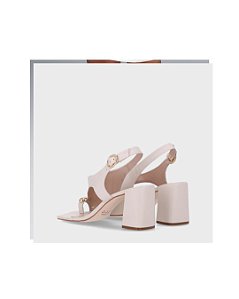 Luz Da Lua Sandalia Fem Salto Alto  60830001 Saara Panna